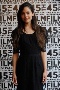 Martina Garcia at the press conference of "La Mosquitera" during the 45th Karlovy Vary Film Festival.