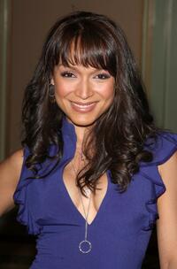 Mayte Garcia at the NBC Universal's all-star press tour party.