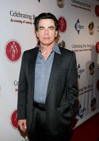 Peter Gallagher at the Comedy to Benefit The IMF's Peter Boyle Fund.