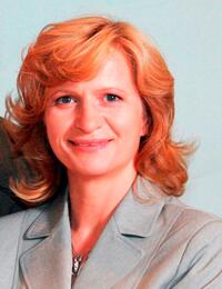 Johanna Gastdorf at the photocall in Berlin.