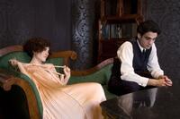 Marina Gatell as Magdalena and Javier Beltran as Federico Garcia Lorca in "Little Ashes."