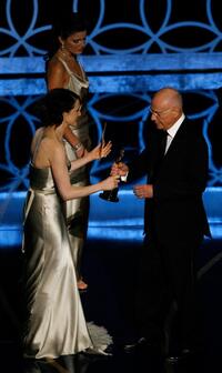 Alan Arkin and Rachel Weisz at the 79th Annual Academy Awards.