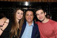 Dominik Garcia-Lorido, Andy Garcia and Steven Strait at the after party of the premiere of "City Island."