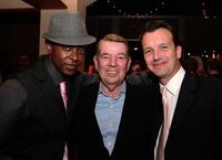 Edi Gathegi, Alan Ladd Jr. and Sean Bailey at the after party of the premiere of "Gone Baby Gone."