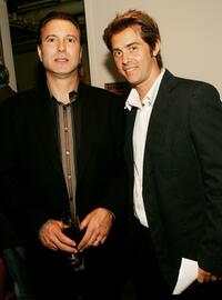 Rick Sands and John Gatins at the premiere of "Dreamer: Inspired By A True Story."