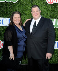 Melissa McCarthy and Billy Gardell at the CBS, Showtime, CW Summer TCA party in California.