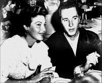 Ava Gardner and Luis Miguel Dominguin at Reno's night club.