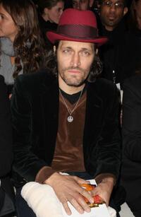 Vincent Gallo at the Mercedes-Benz Fashion Week Fall 2008.