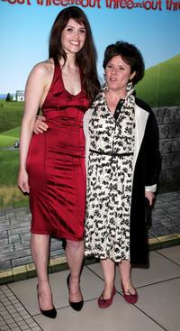 Gemma Arterton and Imelda Staunton at the premiere of "Three And Out."