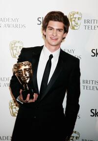 Andrew Garfield at the British Academy Television Awards 2008.