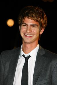 Andrew Garfield at the premiere of "Lions For Lambs" during the BFI 51st London Film Festival.