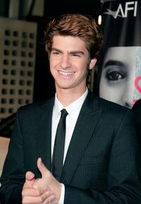 Andrew Garfield at the opening night gala premiere of "Lions For Lambs" during the AFI FEST 2007.