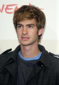 Andrew Garfield at the photocall of "Lions For Lambs" during the 2nd Rome Film Festival.
