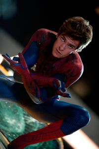 Andrew Garfield as Spider-Man in "The Amazing Spider-Man."