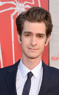 Andrew Garfield at the California premiere of "The Amazing Spider-Man."