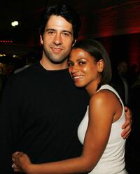 Troy Garity and Simone Bent at the afterparty of the premiere of "Grindhouse."