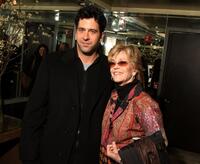 Troy Garity and Jane Fonda at the screening of "The Great Buck Howard."