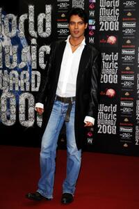 Gabriel Garko at the World Music Awards 2008.