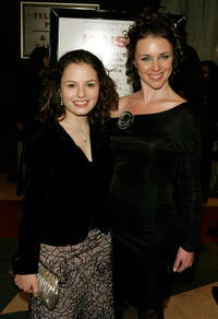 Jenna Gavigan and Leigh Spofford at the New York premiere of "Kinsey."