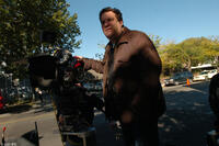 Director Jeff Garlin on the set of "I Want Someone to Eat Cheese With."