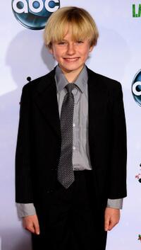 Nathan Gamble at the premiere of "Prep and Landing."
