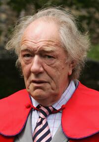 Michael Gambon at the Canterbury Cathedral before receiving an Honorary Degree from the University of Kent.