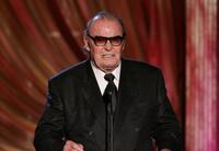 James Garner at the Paddy Chayefsky Television Laurel award onstage during the 2006 Writers Guild Awards.