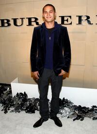 Rafi Gavron at the grand re-opening of Burberry Beverly Hills store.