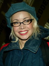 Janeane Garofalo at the "Embedded" Play Opening Night. 