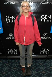 Janeane Garofalo at the GENART Screening of "Wonderland."