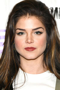 Marie Avgeropoulos at the press conference for "The 100" during WonderCon 2019 in Anaheim, California.