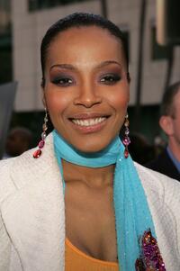 Nona Gaye at the premiere of "Crash."