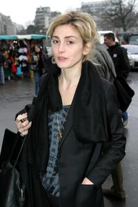 Julie Gayet at the Valentino PFW Fall Winter show.