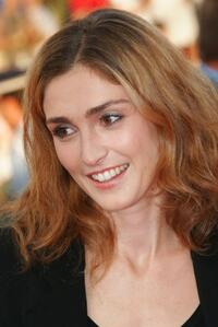 Julie Gayet at the premiere of "Goal" during the 31st Deauville Festival.