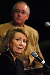 Teri Garr at the NuStep Pinnacle Award Presentation live interview.