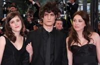 Clementine Poidatz, Louis Garrel and Laura Smet at the premiere of "La Frontiere De L'Aube" during the 61st International Cannes Film Festival.