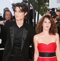 Louis Garrel and Ludivine Sagnier at the premiere of "Les Chansons D'Amour" during the 60th International Cannes Film Festival.