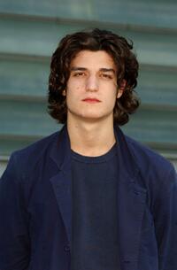 Louis Garrel at the photocall of "The Dreamers" during the 51st San Sebastian Film Festival.