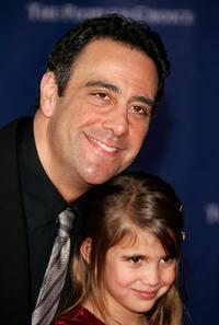 Brad Garrett and daughter at the 32nd Annual People's Choice Awards.