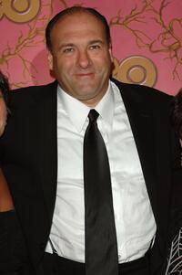 James Gandolfini at the HBO Post Emmy Party.