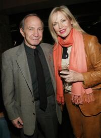 Ben Gazzara and wife Elke at the New York Premiere after-party of "Dogville".