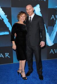 Matt Gerald and Guest at the Los Angeles premiere of "Avatar."