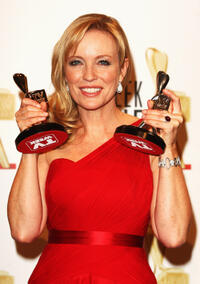 Rebecca Gibney at the 51st TV Week Logie Awards in Australia.