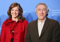 Martina Gedeck and Robert De Niro at the photocall of "The Good Shepherd" during the 57th international Berlinale Film Festival.
