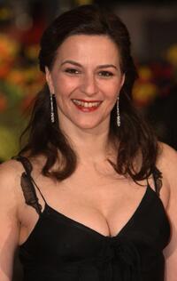 Martina Gedeck at the premiere of "Fireflies In The Garden" during the 58th Berlinale Film Festival.