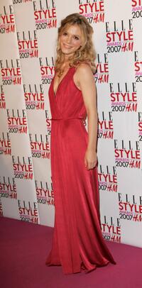 Emilia Fox at the ELLE Style Awards.