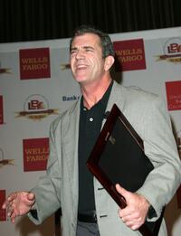 Mel Gibson at the Latin Business Associations Visionary Award.