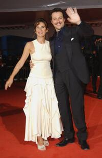 Maya Sansa and Stefano Accorsi at the photocall of "L'Amore Ritrovato'" during the 61st Venice Film Festival.