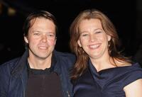 Hans-Christian Schmid and Kerry Fox at the premiere of "Storm" during the Times BFI 53rd London Film Festival.