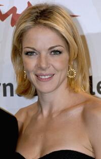 Claudia Gerini at the photocall of "La Sconosciuta" during the Rome Film Festival.